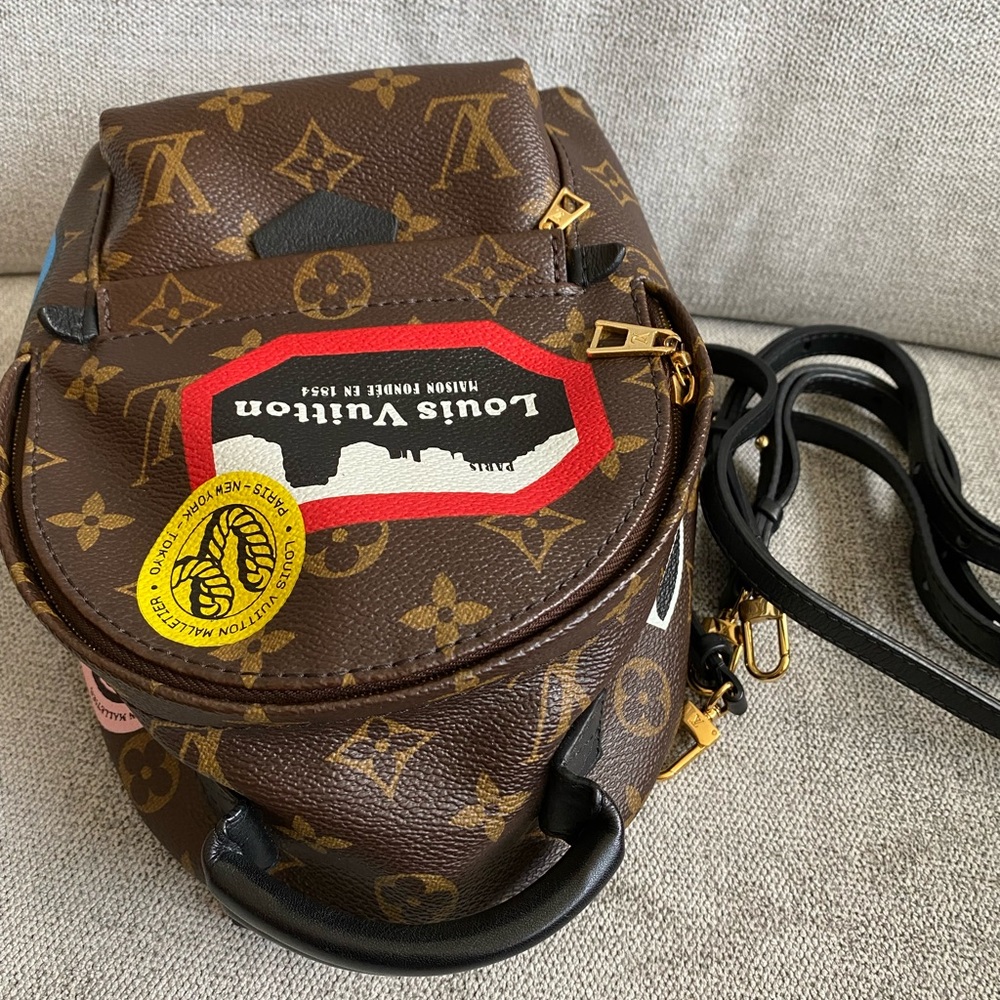 Louis Vuitton Palm Springs mini backpack world travel limited Ed - Picture 8 of 10